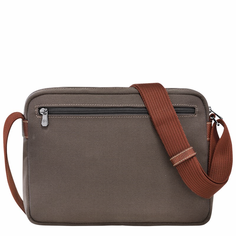 Brown Longchamp Boxford M Camera bag - Recycled canvas UK | 20053080042