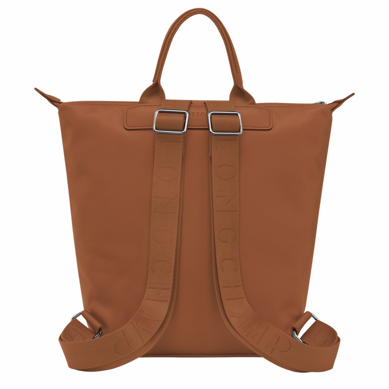 Brown Longchamp Le Pliage Xtra S Backpack - Leather UK | 10209987504