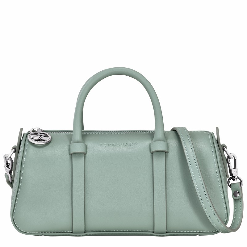 Celadon Longchamp Daylong S Handbag - Leather UK | 10270HFK282