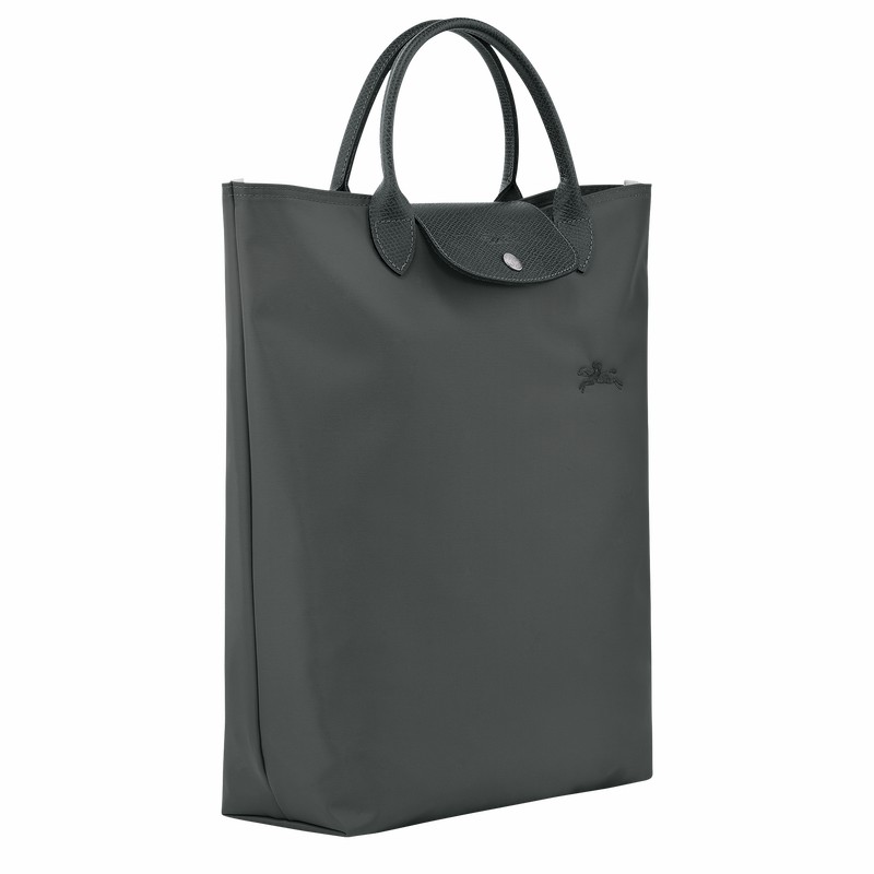 Deep Grey Longchamp Le Pliage Green M Tote bag - Canvas UK | 10168919P66-