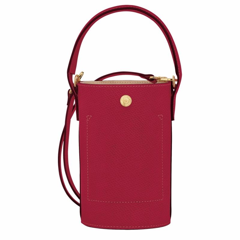 Fuchsia Longchamp ÉPURE XS Crossbody bag - Leather UK | 10213HYZJ13