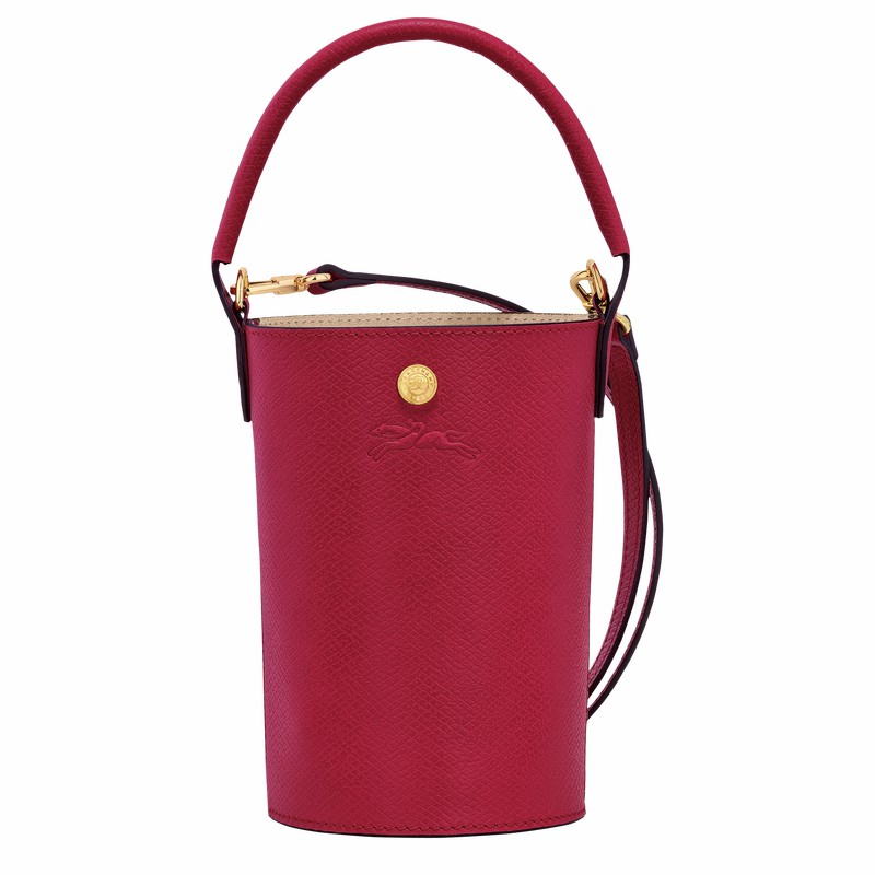 Fuchsia Longchamp ÉPURE XS Crossbody bag - Leather UK | 10213HYZJ13