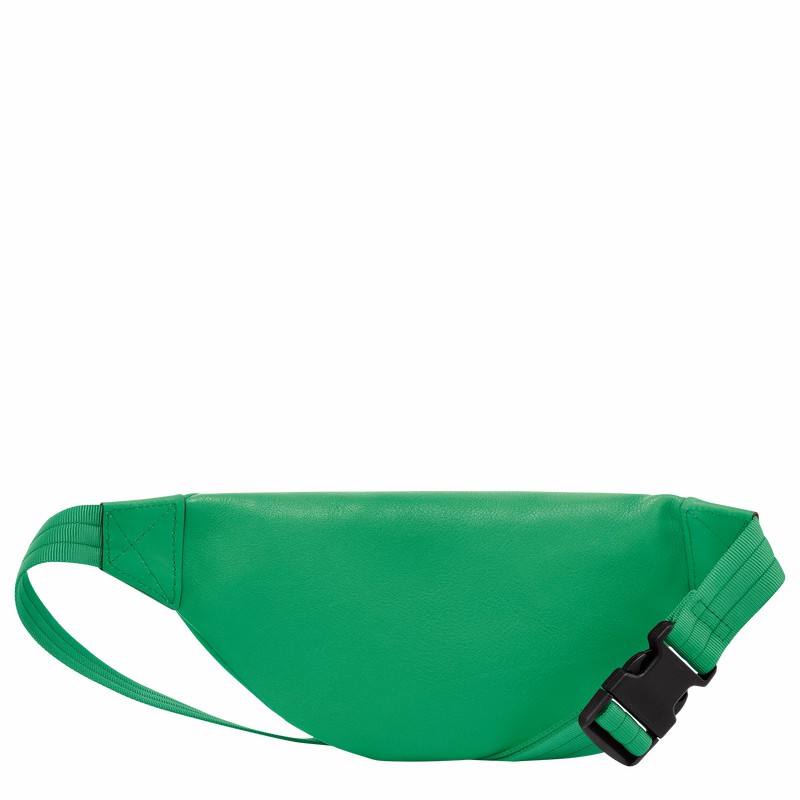 Green Longchamp 3D S Belt bag - Leather UK | 20054HCV129-