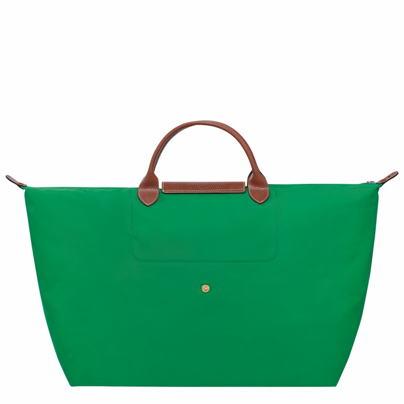 Green Longchamp Le Pliage Original S Travel bag - Recycled canvas UK | L1624089P88-