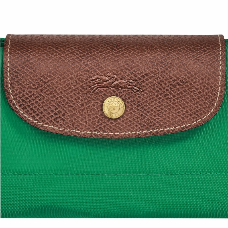 Green Longchamp Le Pliage Original S Travel bag - Recycled canvas UK | L1624089P88-