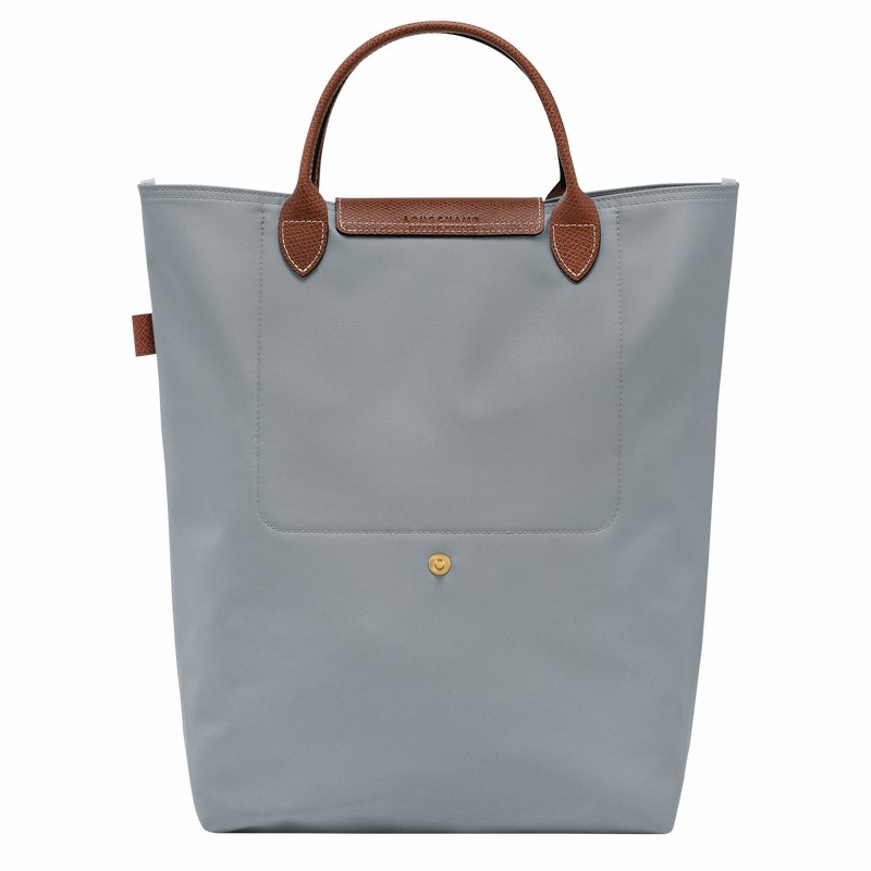 Grey Longchamp Le Pliage Original M Tote bag - Canvas UK | 10168089P80