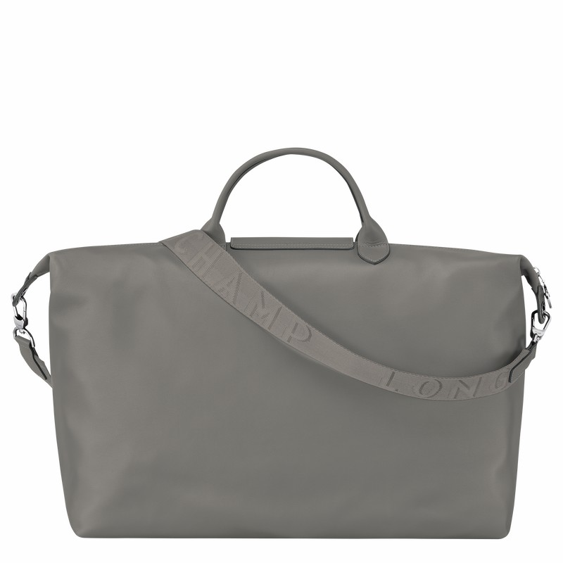 Grey Longchamp Le Pliage Xtra S Travel bag - Leather UK | L1624987P55-