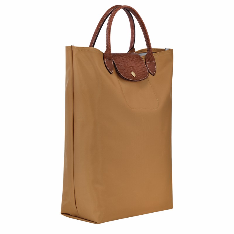 Khaki Longchamp Le Pliage Original M Tote bag - Canvas UK | 10168089P86