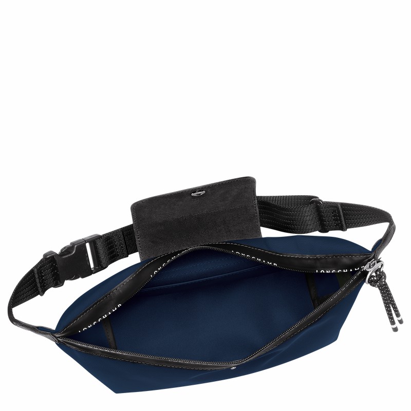 Navy Longchamp Le Pliage Energy M Belt bag - Canvas UK | 10256HSR006-