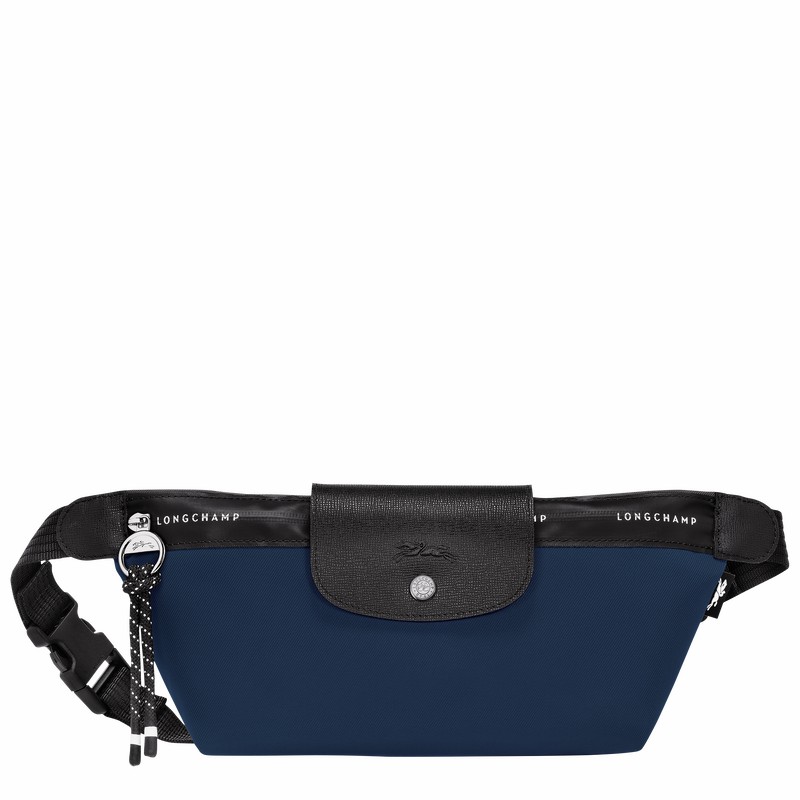 Navy Longchamp Le Pliage Energy M Belt bag - Canvas UK | 10256HSR006-