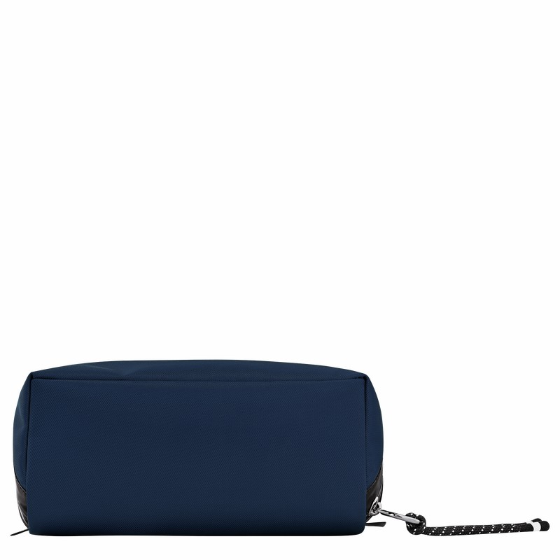 Navy Longchamp Le Pliage Energy Pouch - Canvas UK | 30042HSR006