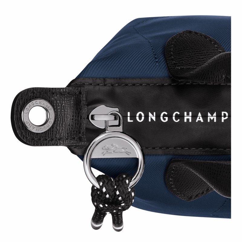 Navy Longchamp Le Pliage Energy XS Handbag - Recycled canvas UK | L1500HSR006-