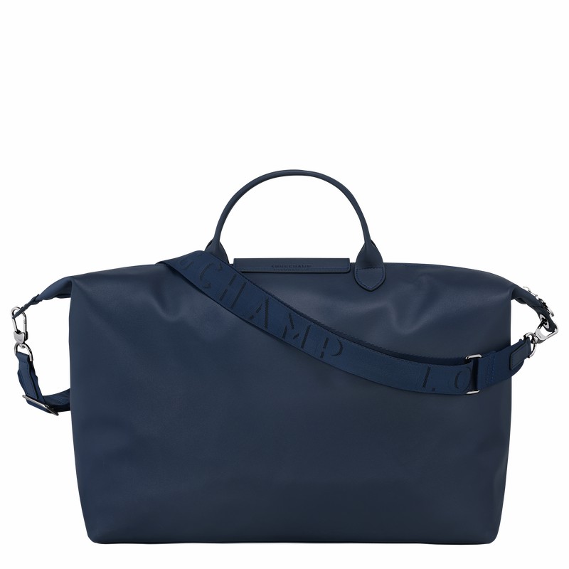 Navy Longchamp Le Pliage Xtra S Travel bag - Leather UK | L1624987556-