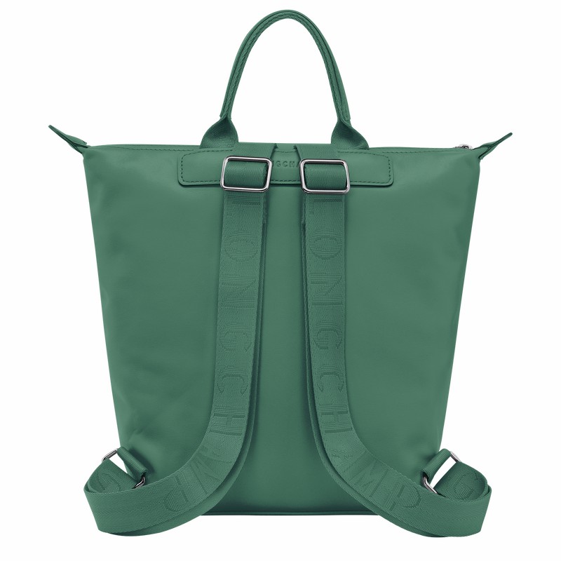 Olive Longchamp Le Pliage Xtra S Backpack - Leather UK | 10209987D90