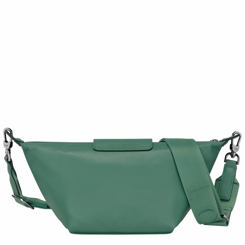 Olive Longchamp Le Pliage Xtra XS Crossbody bag - Leather UK | 10212987D90-