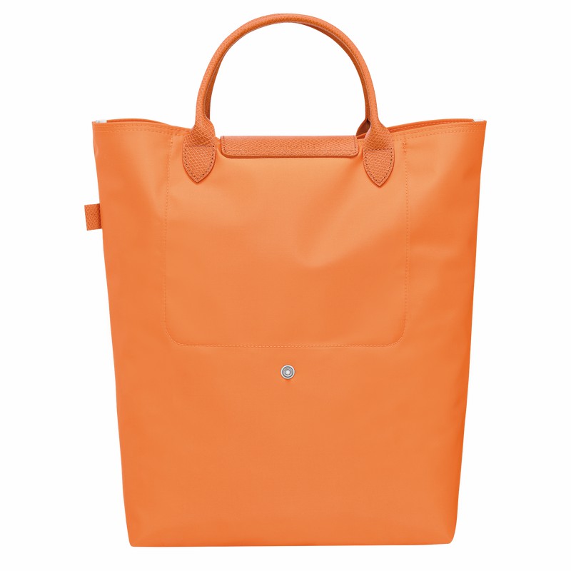 Orange Longchamp Le Pliage Green M Tote bag - Canvas UK | 10168919P54