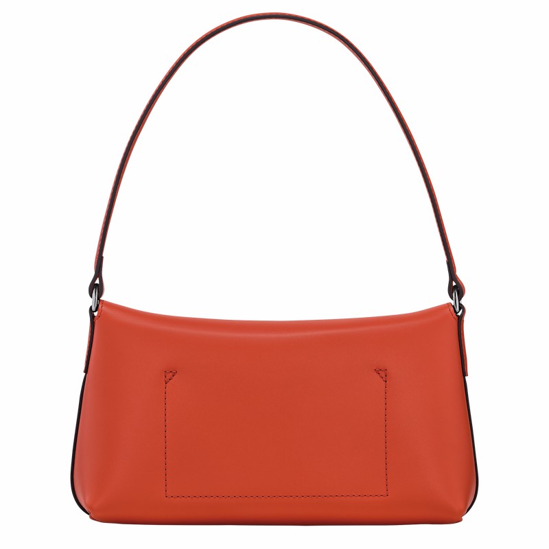 Orange Longchamp Le Roseau S Hobo bag - Leather UK | 10230HCL685