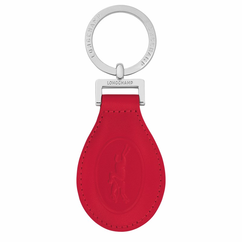 Red Longchamp Le FOULONNÉ Key-rings - Leather UK | L6926078C39